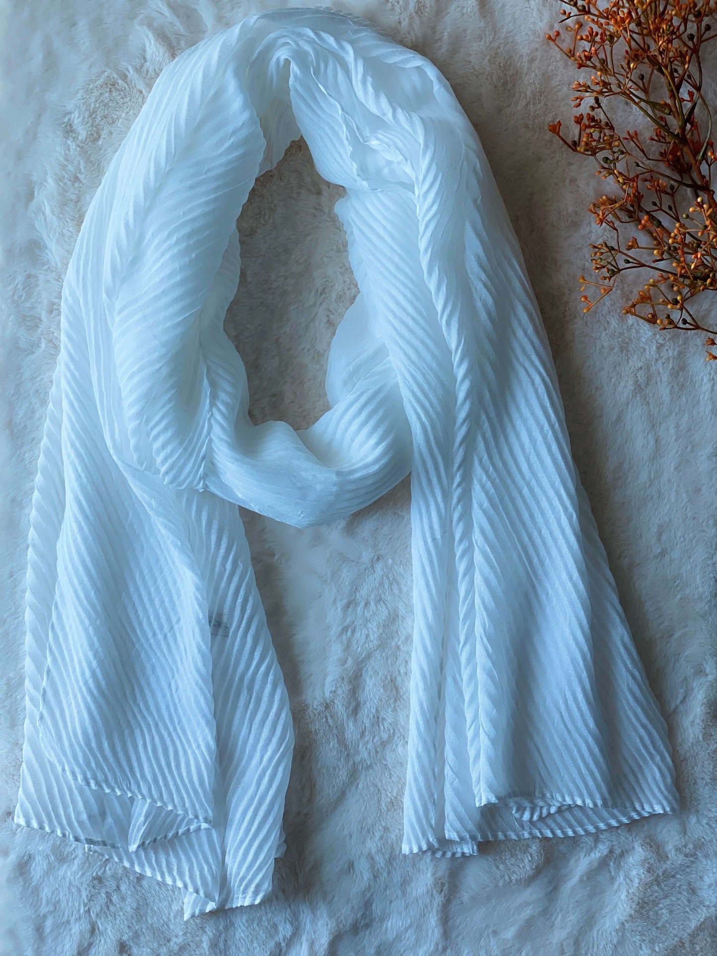 5 Soft Crinkle Crimp Hijab Bundle